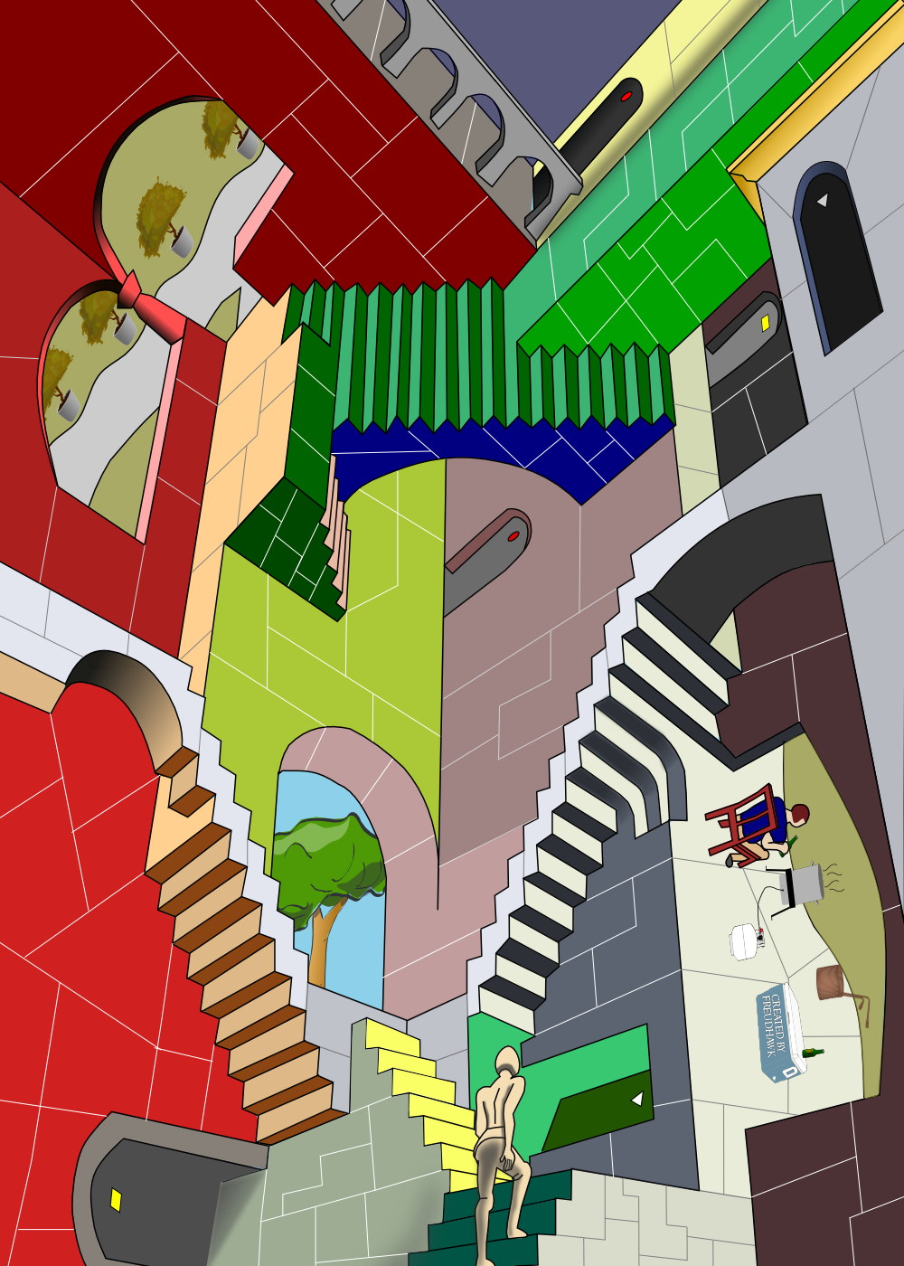 the map